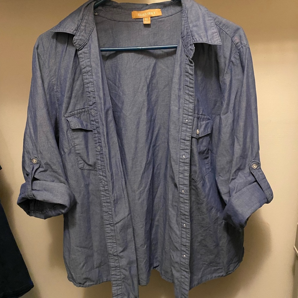 Ellen Tracy Button-up